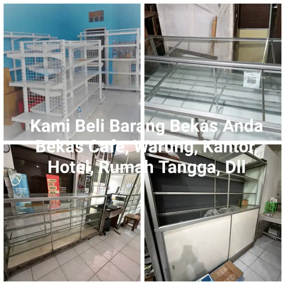 Saya Beli Etalase dan gerobak & Perlengkapan usaha