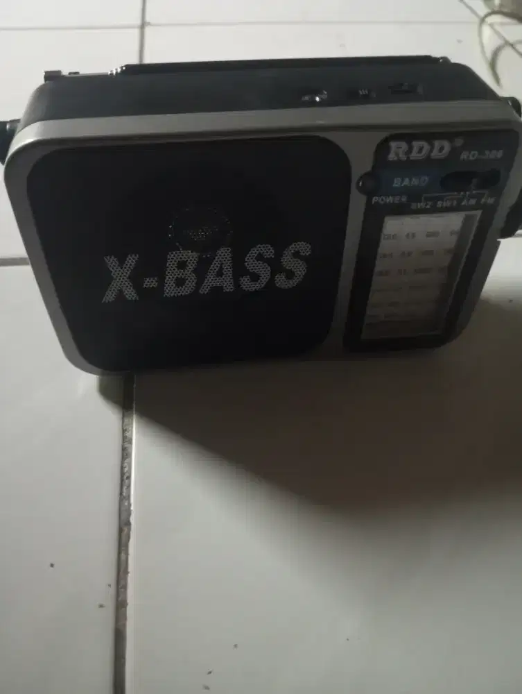 Radio X-Bass siap pakai
