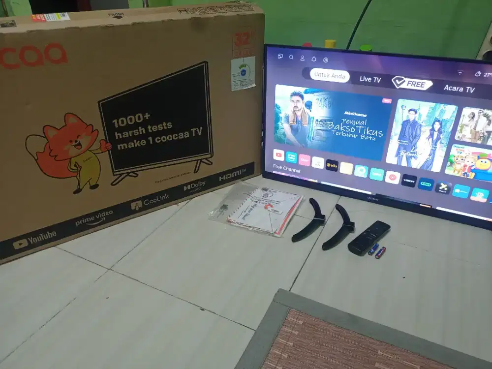 Smart cocca 32s3 u plus tv karaoke