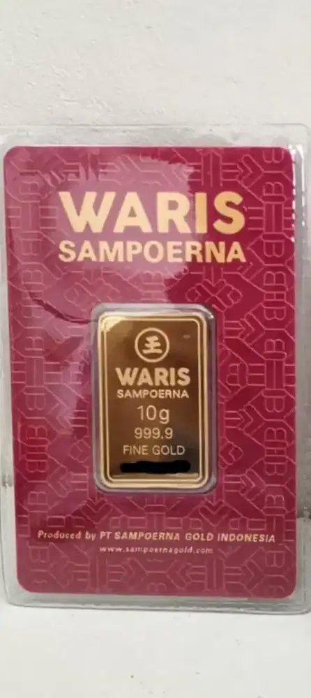 Logam Mulia Waris Sampoerna 10 gram