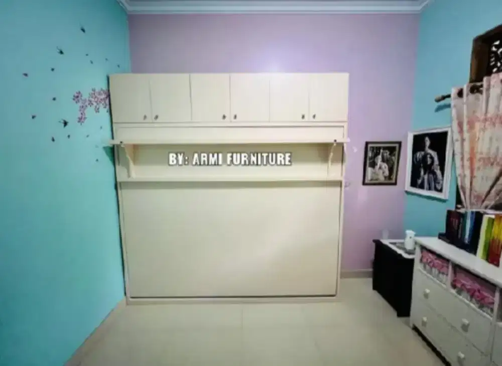 Wall bed hidrolik custom