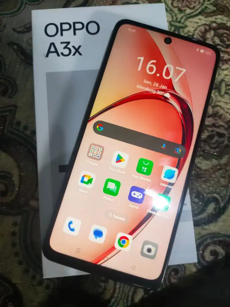 Oppo A3x.. 4+4/64.. seri baru mulus murrah