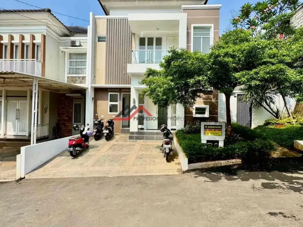 Rumah Modern Minimalis Dalam Cluster Dekat Tol Desari Dan Simatupang