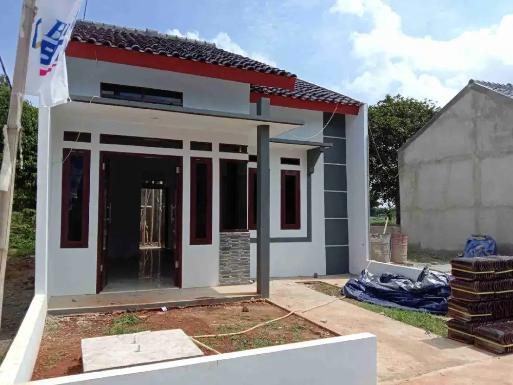Rumah Minimalis Modern Tanpa DP Cukup 2 Juta All In Dekat Stasiun KRL Citayam