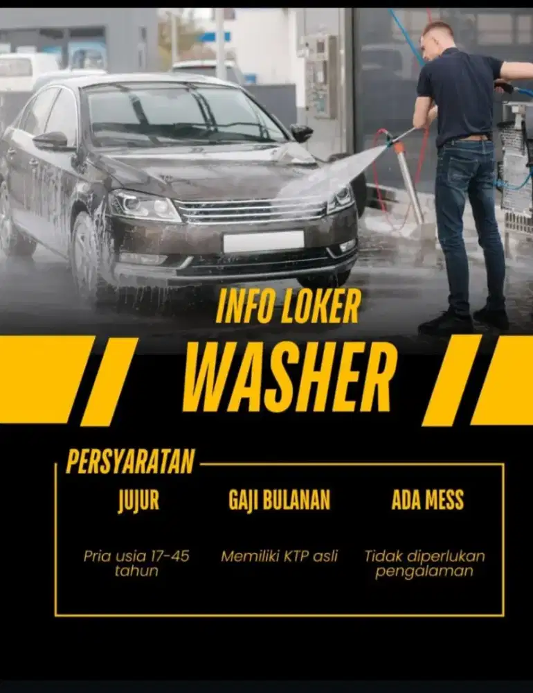 Lowongan Washer