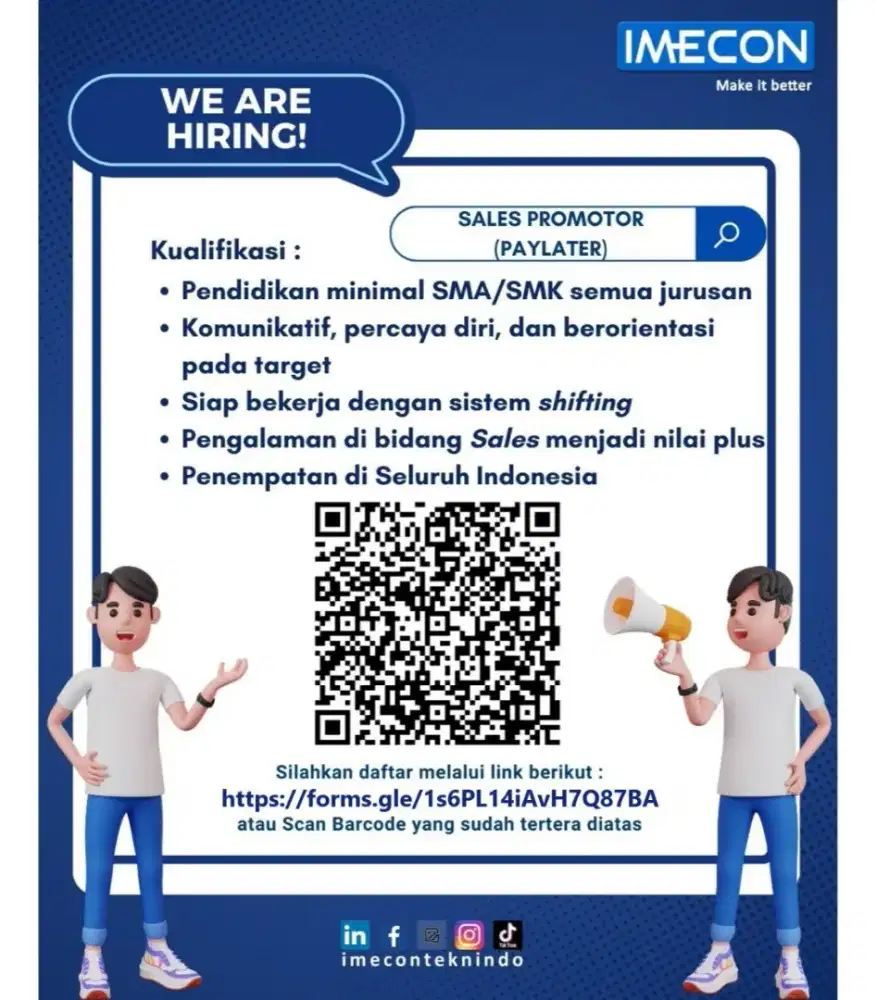 Sales Promotor Indodana