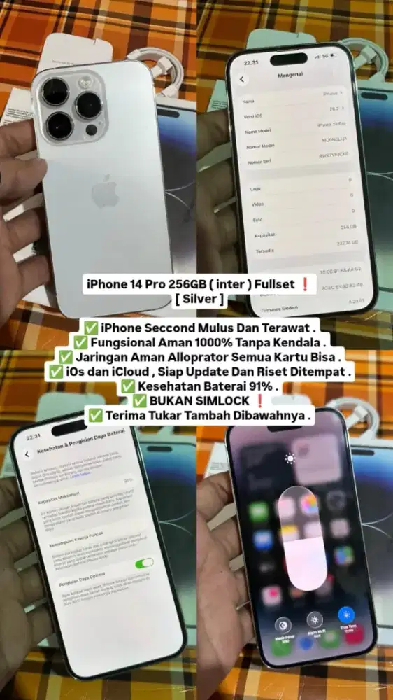 Iphone 14 Pro 256 Gb All Operator