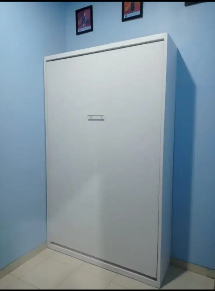 Wall bed ukuran 120x220 untuk kasur ukuran 100x200