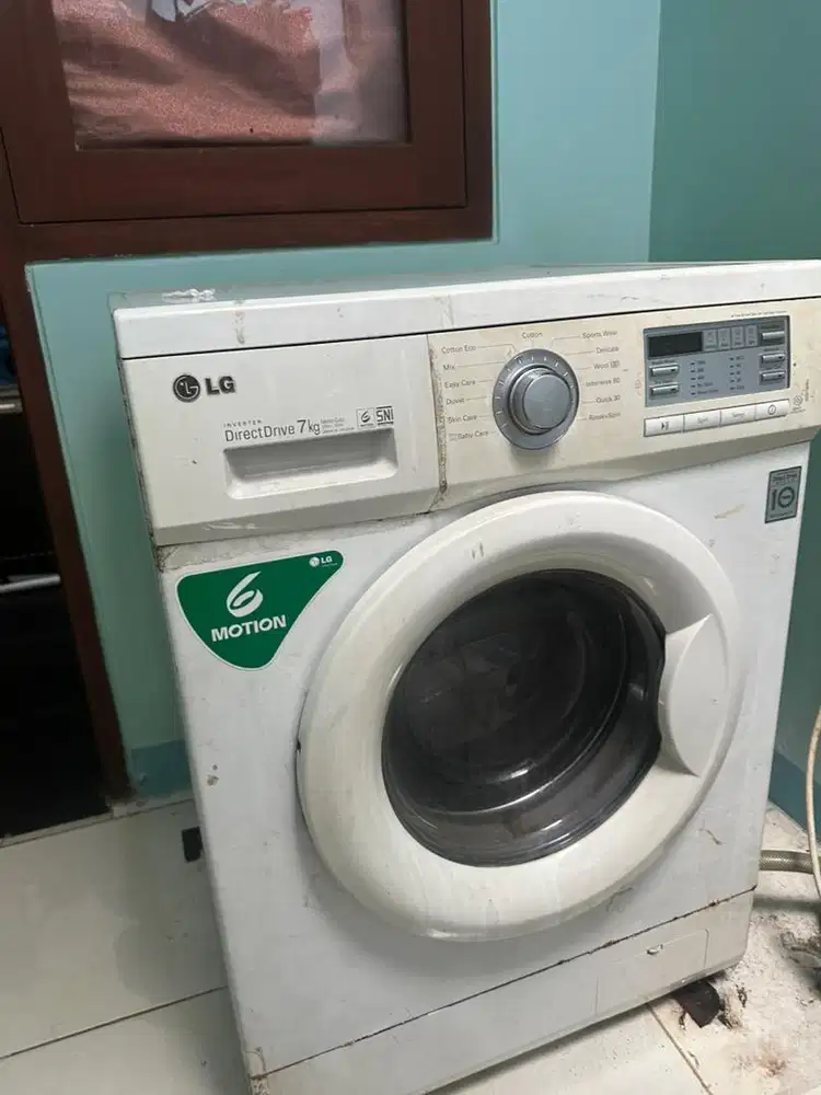 Mesin cuci lg bukaan depan