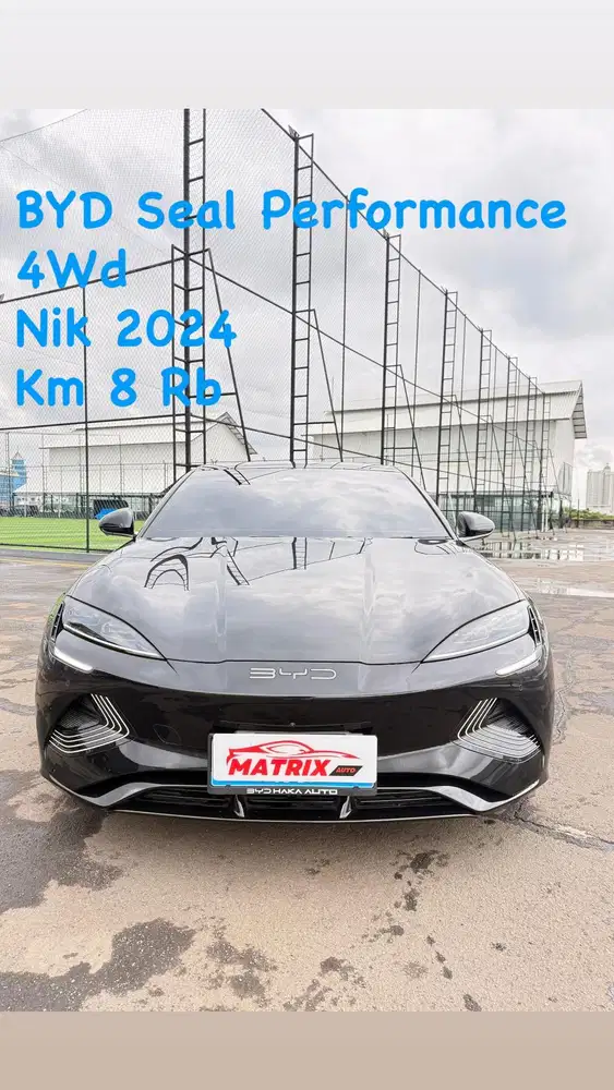 BYD Seal Performance 4Wd Nik2024 Black on black Siap pakai