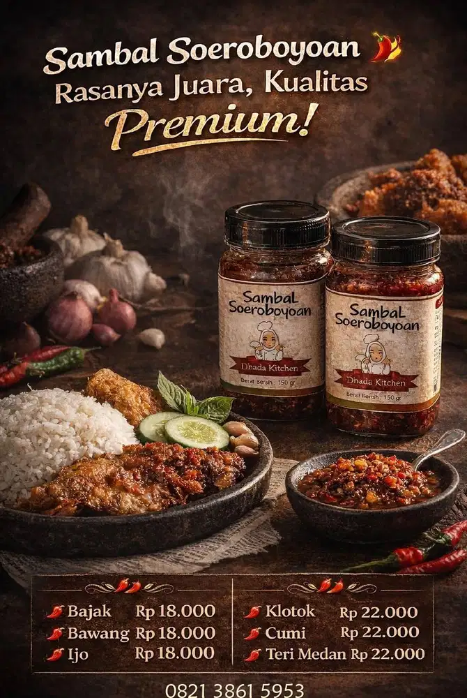 Sambal Soeroboyoan Citarasa Bintang Lima