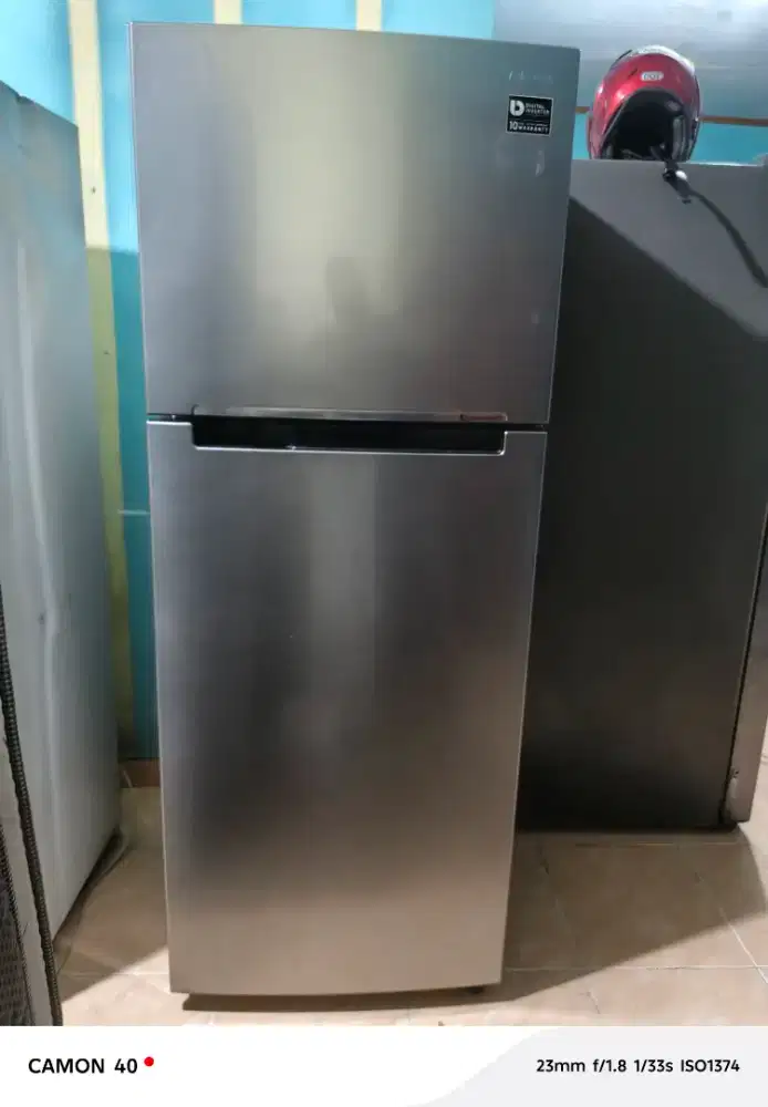 Kulkas Jumbo 2 Pintu bekas murah Samsung Smart Inverter 400 Liter