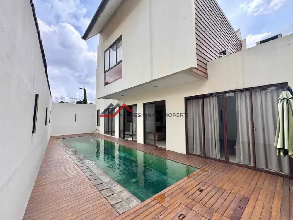 Rumah Modern Minimalis Dalam Town House Dekat Tol Desari