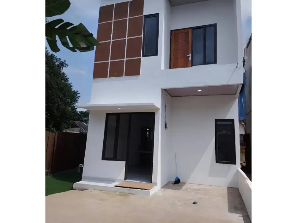 Rumah New KPR DP Bebas di Area Bebas Banjir Tapos Depok