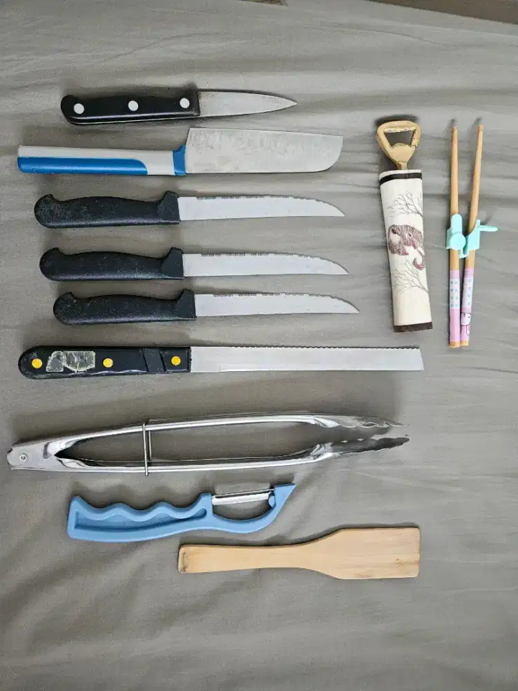 Obral set pisau dan lain lainnya