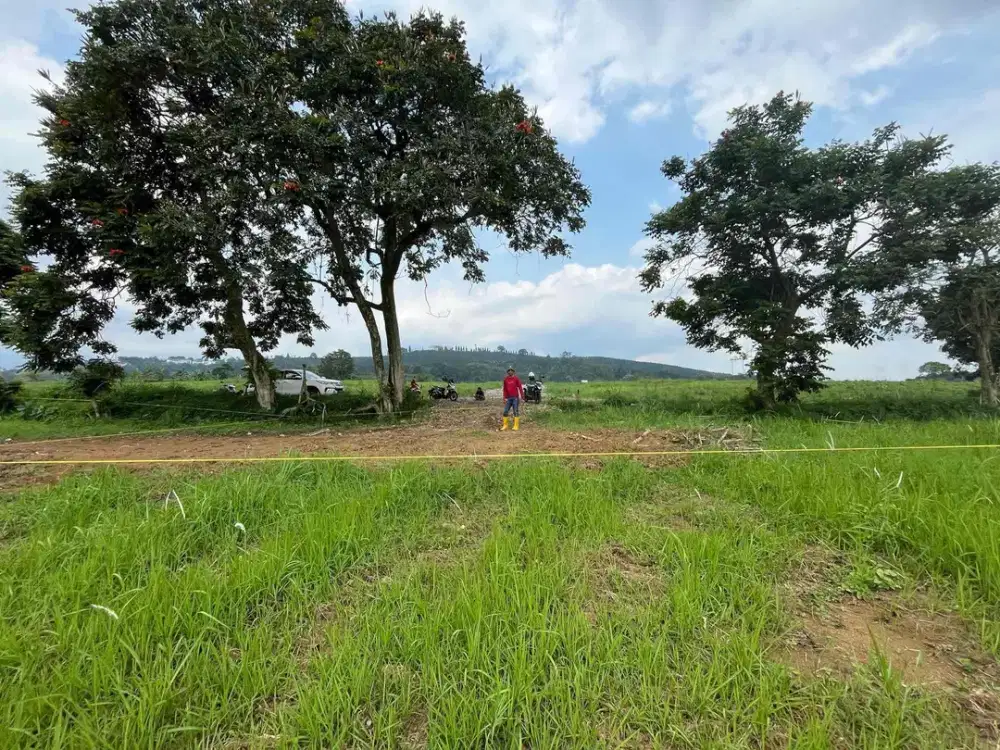 Tanah di puncak dekat kawasan wisata dan komersil