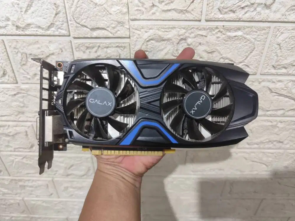 VGA GALAX GeForce GTX 1050 Ti EXOC 4GB (Segel Baut Utuh)