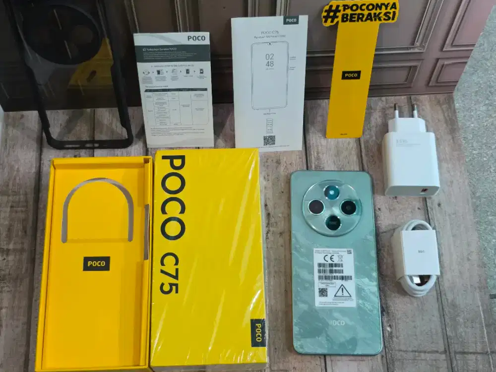 Poco C75 Ram 8GB/256GB BigVersion LikeNew Fullet bisaTT