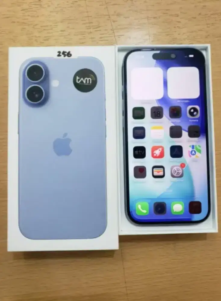 Iphone 17 mist blue 256 ibox resmi