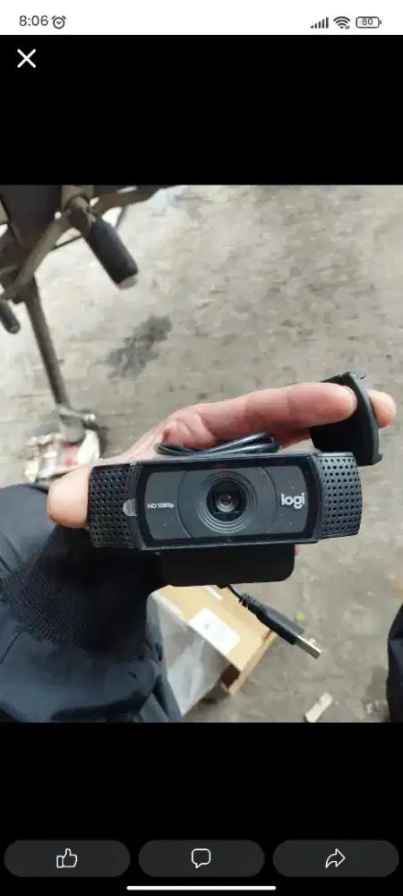 Webcam logictech c920e