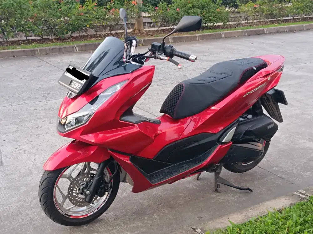 Honda PCX 2023 Merah Candy,lengkap HIDUP, Samsat Kabupaten Tangerang