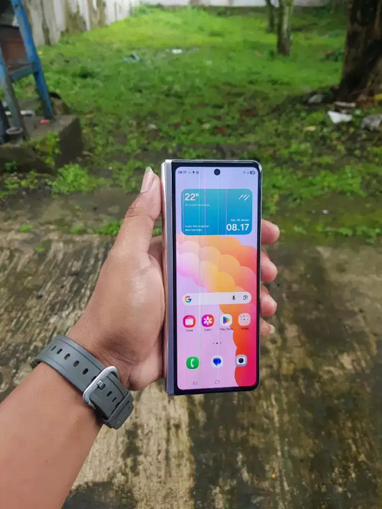 Samsung Zfold 3 5G Ram 12/512gb SEIN minusan bisa pakai