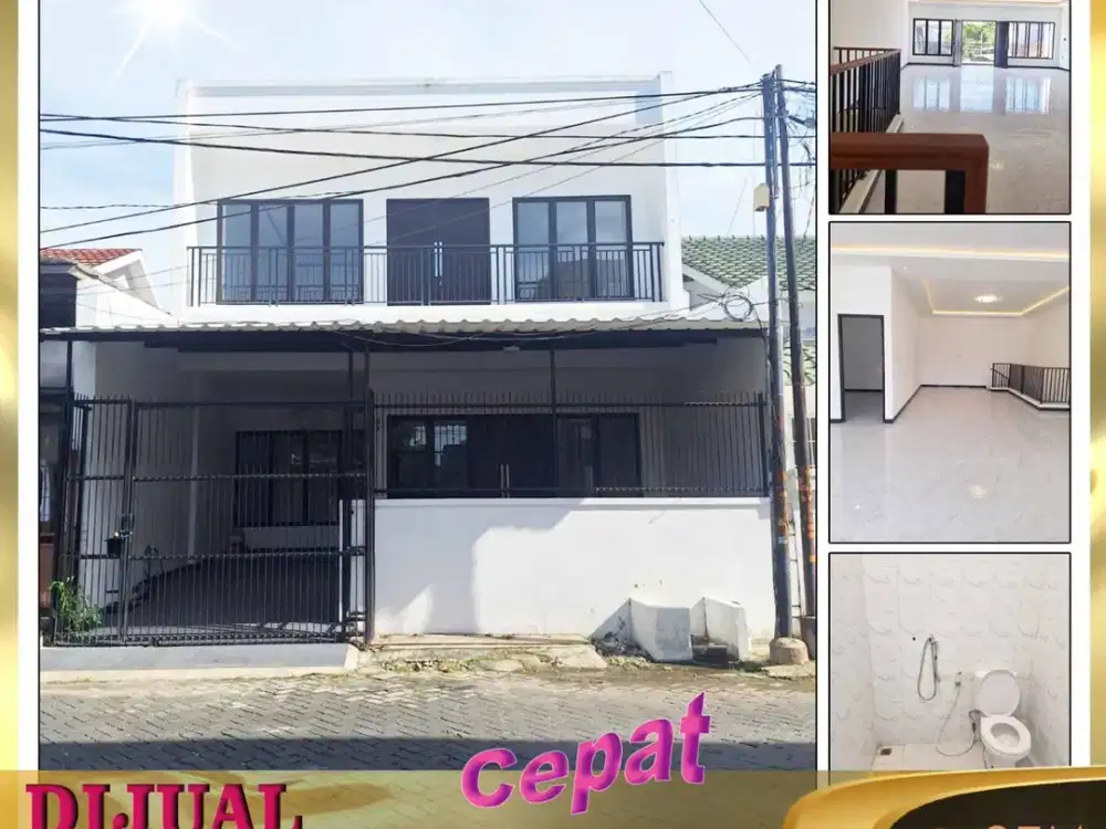 DIJUAL RUMAH 2 LANTAI BRAND NEW DI CITRA GARDEN CITY 5 JAKARTA BARAT