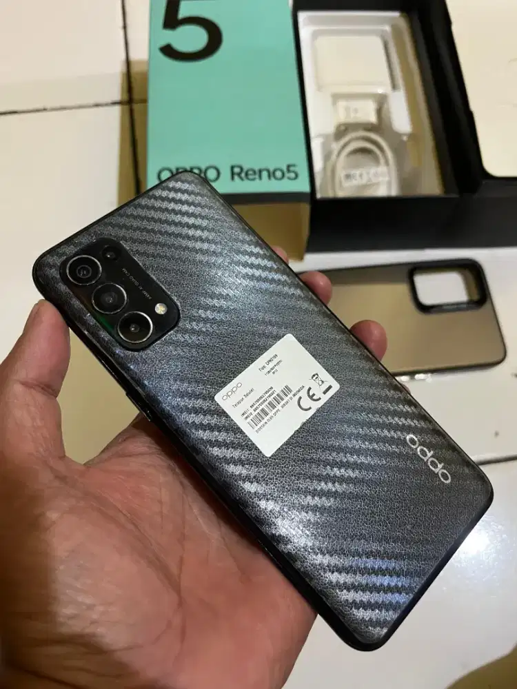 Oppo Reno 5 8/128 gb fullset no minus jual harga pas net kang.