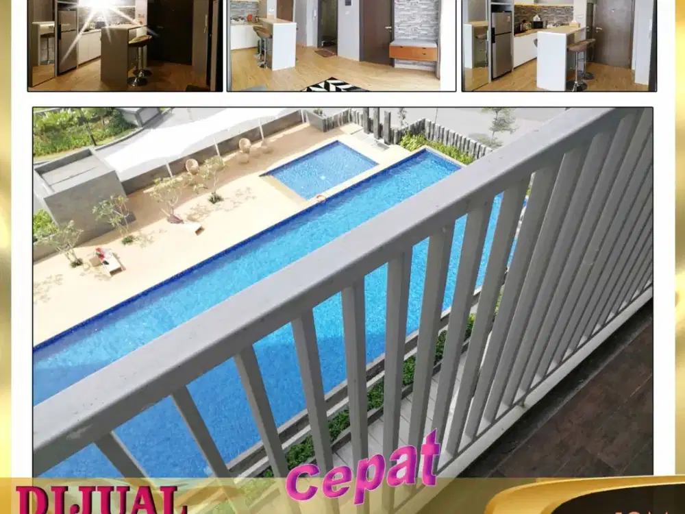 DIJUAL MURAH APARTEMENT CIPUTRA INTERNASIONAL 1 BR PURI KEMBANGAN JAKARTA BARAT