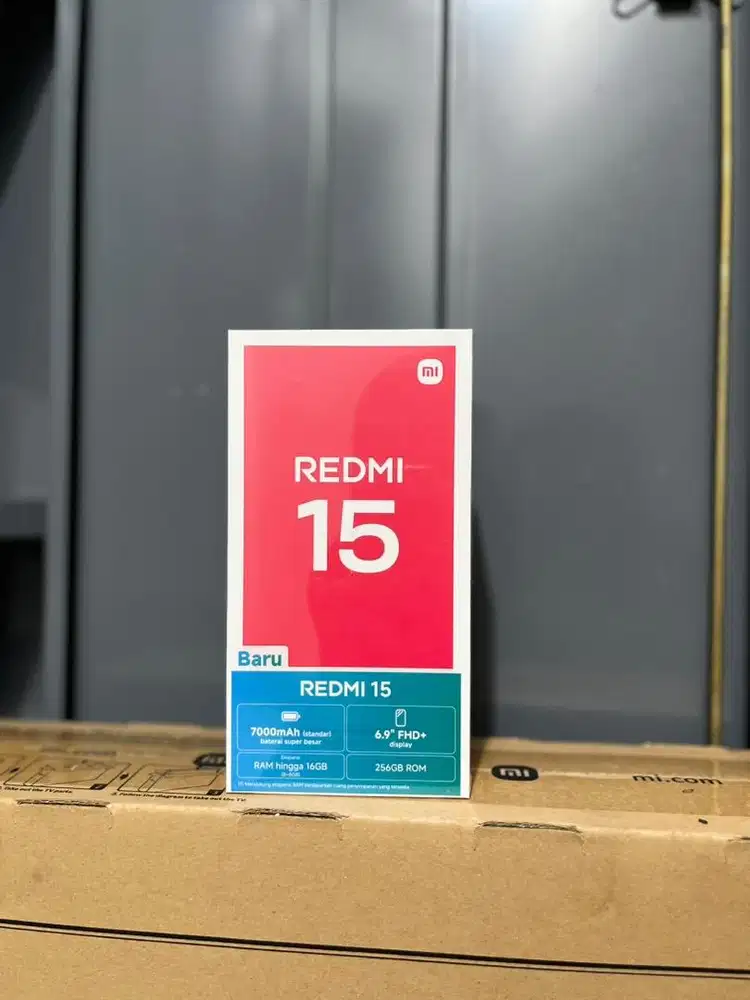 PROMO NEW REDMI 15 GARANSI XIAOMI INDONESIA!! BISA KREDIT TANPA DP!!