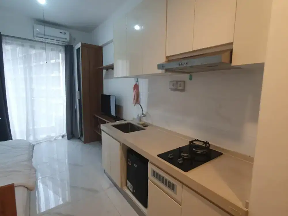 Apartemen Studio Full Furnish Sebelah AEON Mall dan Kampus Dekat Akses Tol di Sky House BSD City