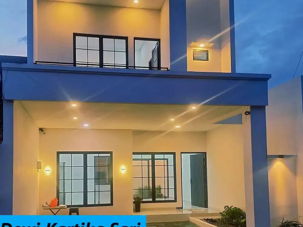 Rumah Cantik Modern 2 Lantai Siap Huni di Graha Raya Bintaro RN-17390