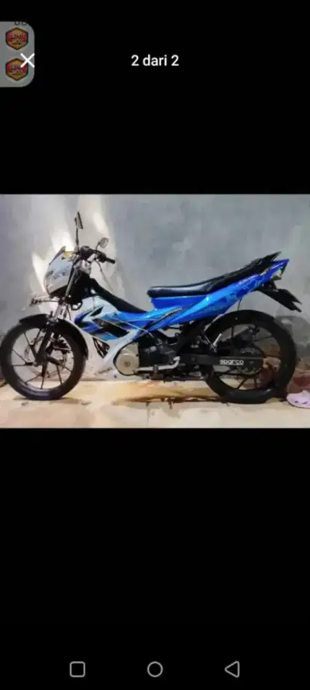Jual cepat Suzuki Satria fu