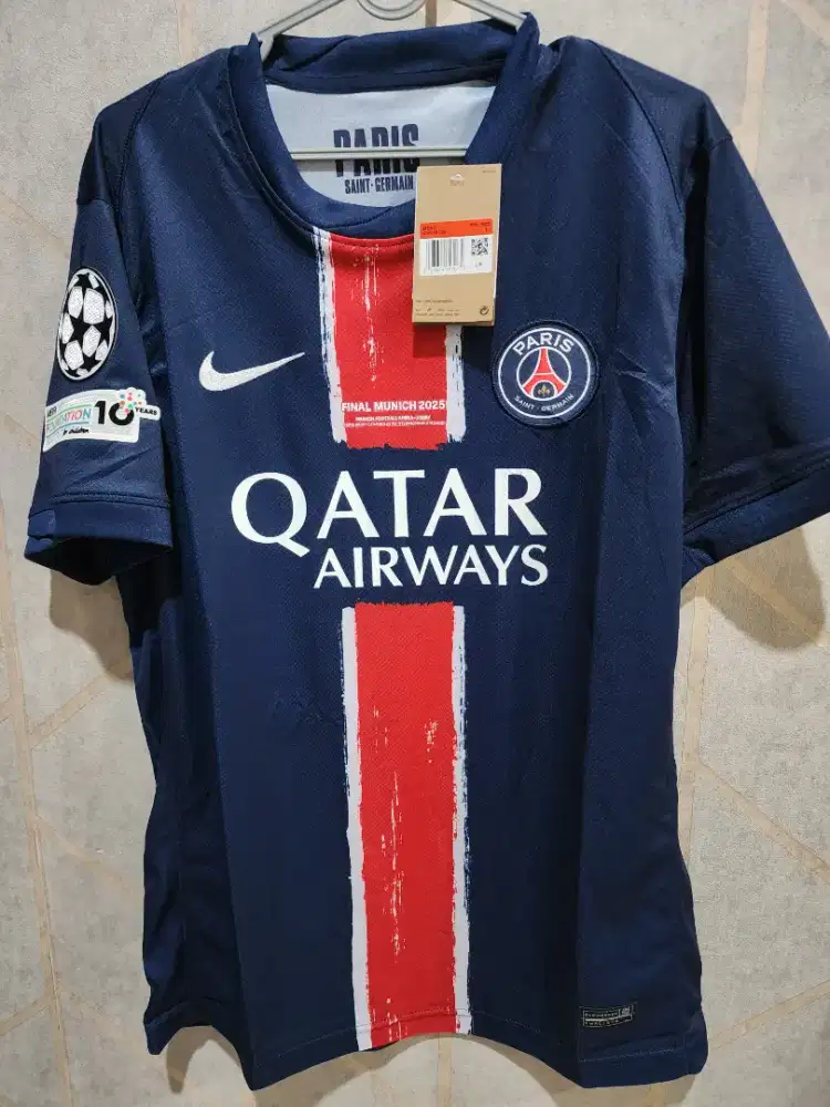 Jersey GO PSG Final UCL 2025 size L NNS VITINHA #17