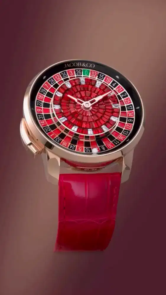 NEW JACOB AND CO CASINO ROULLETE WATCH LIMITED EDITION