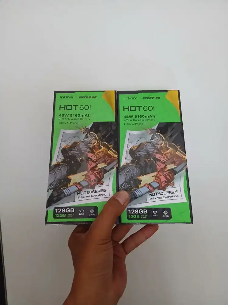 [ fast respon WA ] Infinix Hot 60i NFC 6+6/128 Garansi resmi 1thn