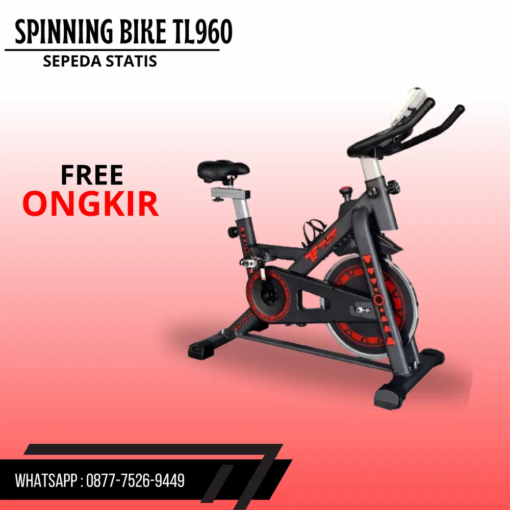 Spinning Bike TL960 sepeda statis alat olahraga kardio rumahan