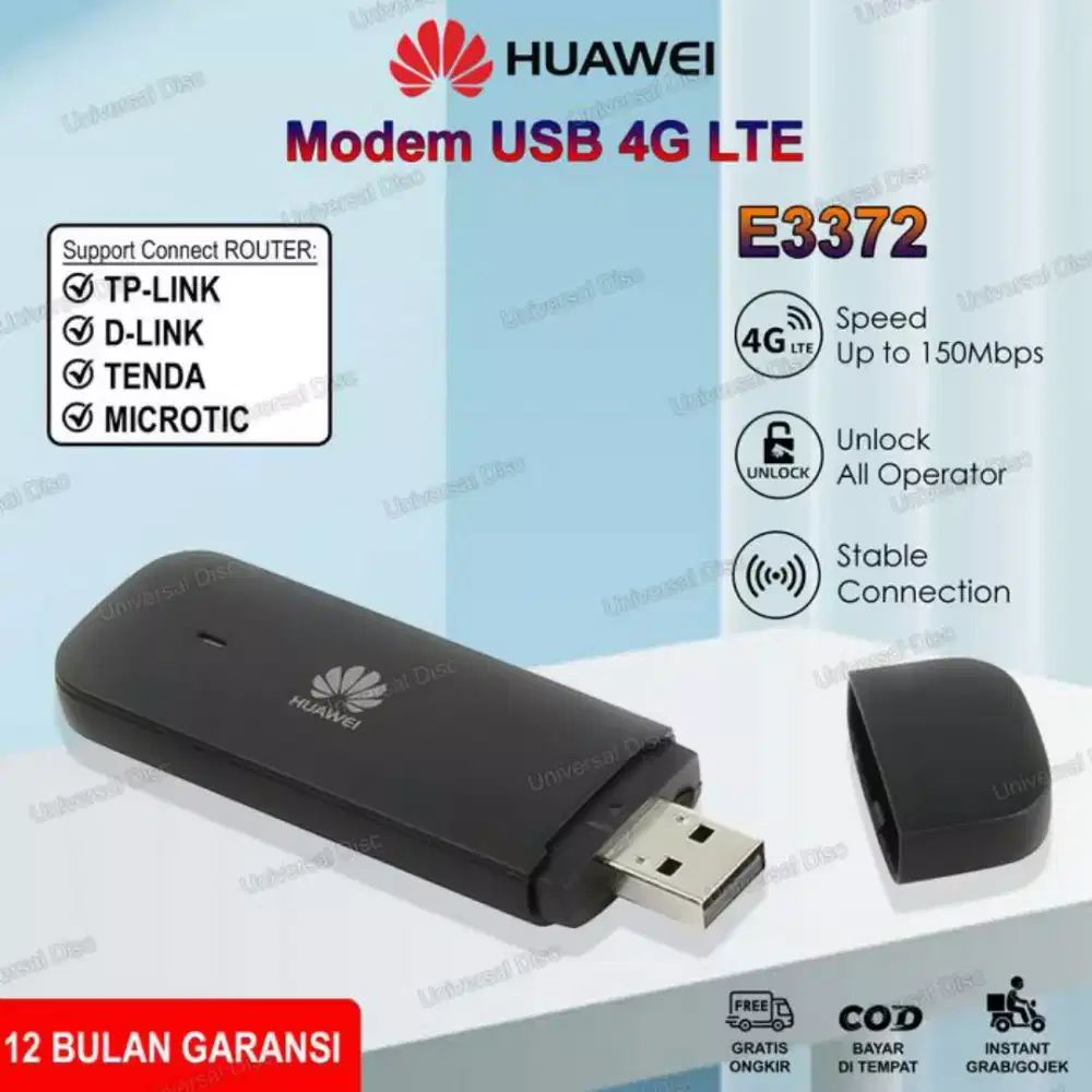 Huawei Mobile Broadband E3372 (USB Modem 4G LTE)