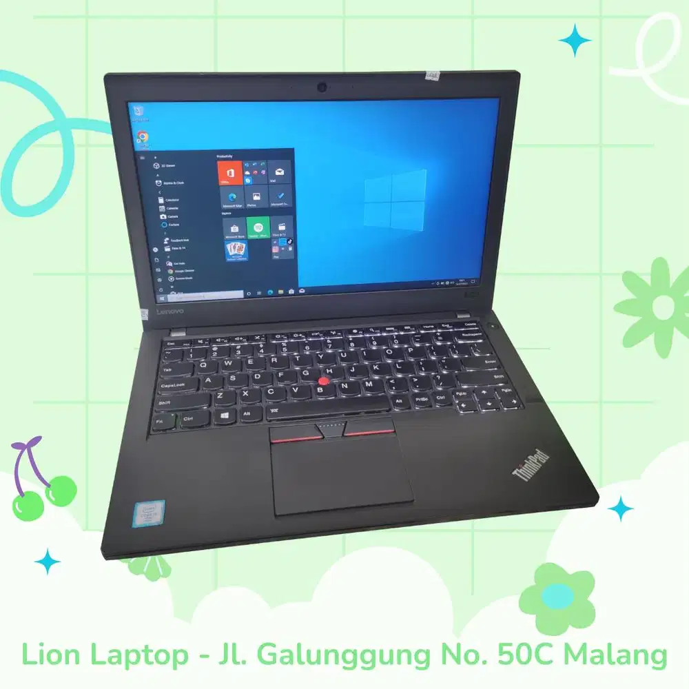 RAM 8GB SSD 256GB Core i7 DDR4 Lenovo Thinkpad X260 [28|01]