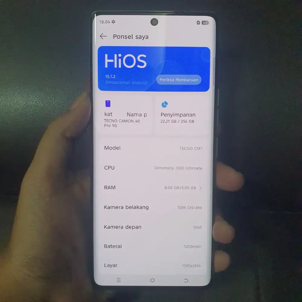 Tecno Camon 40 Pro 5G 8/256gb