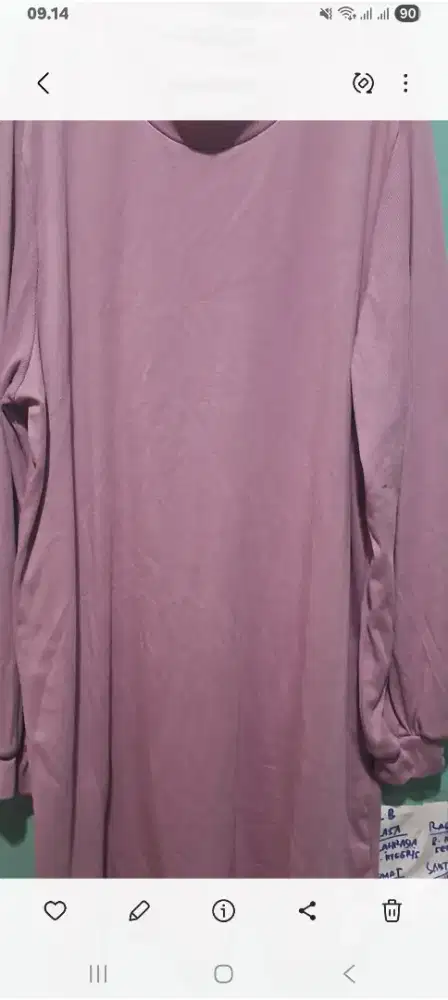 Long tunik kaos soft