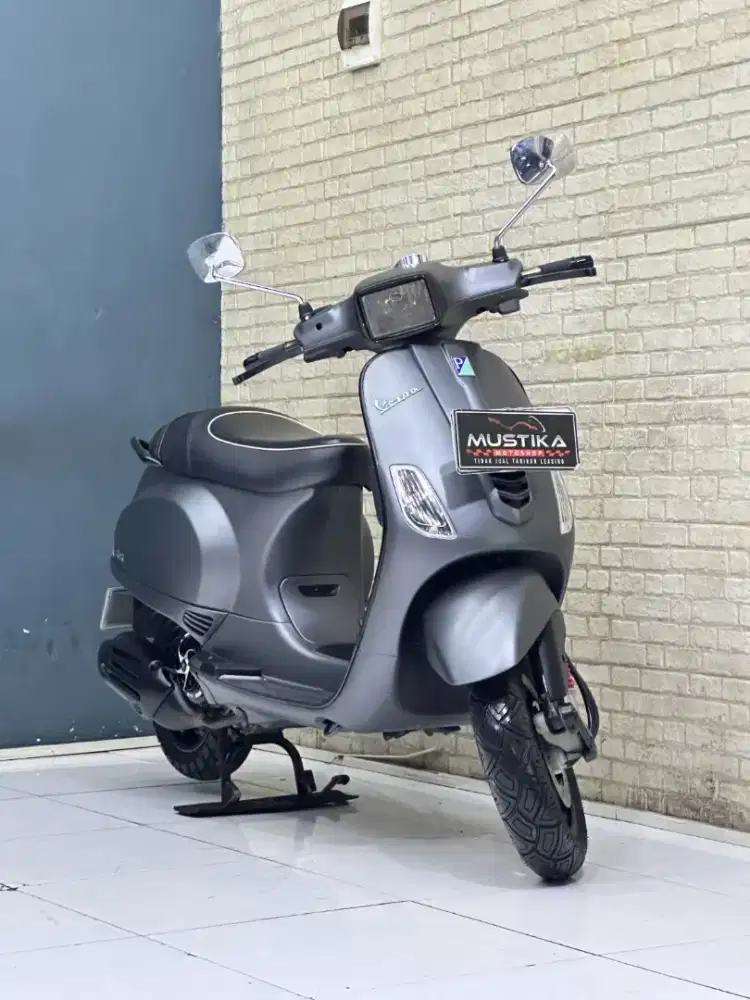 SCUTER RETRO‼️ Vespa S125 Iget 2020 Matte Grey | Dava Mustika