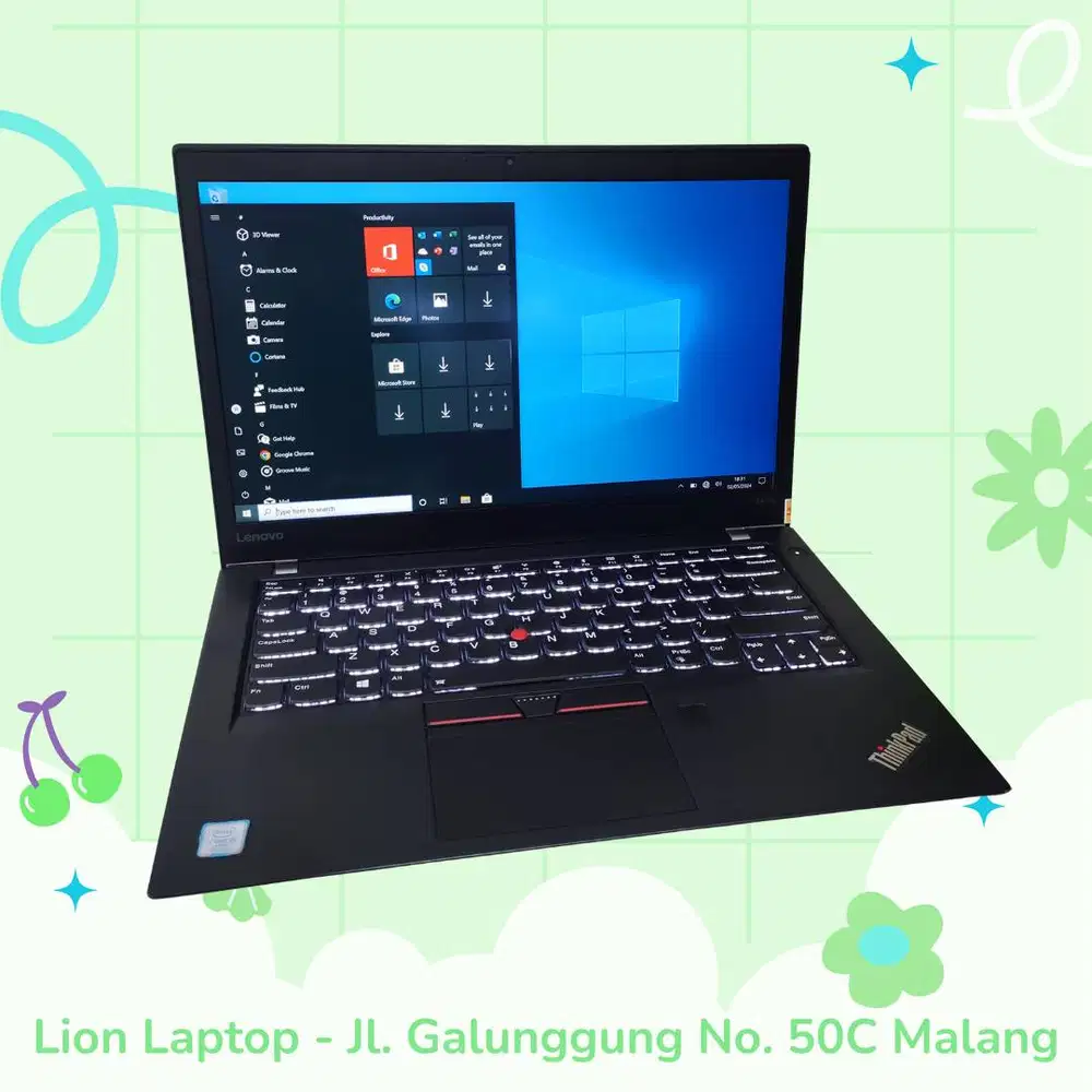 Core i5 Gen 7 RAM 8GB SLIM TOUCHSCREEN Lenovo Thinkpad T470s [28|01]