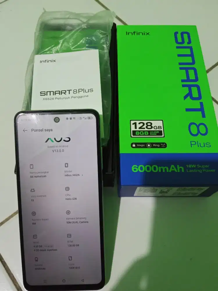 Infinix smart 8plus 8/128