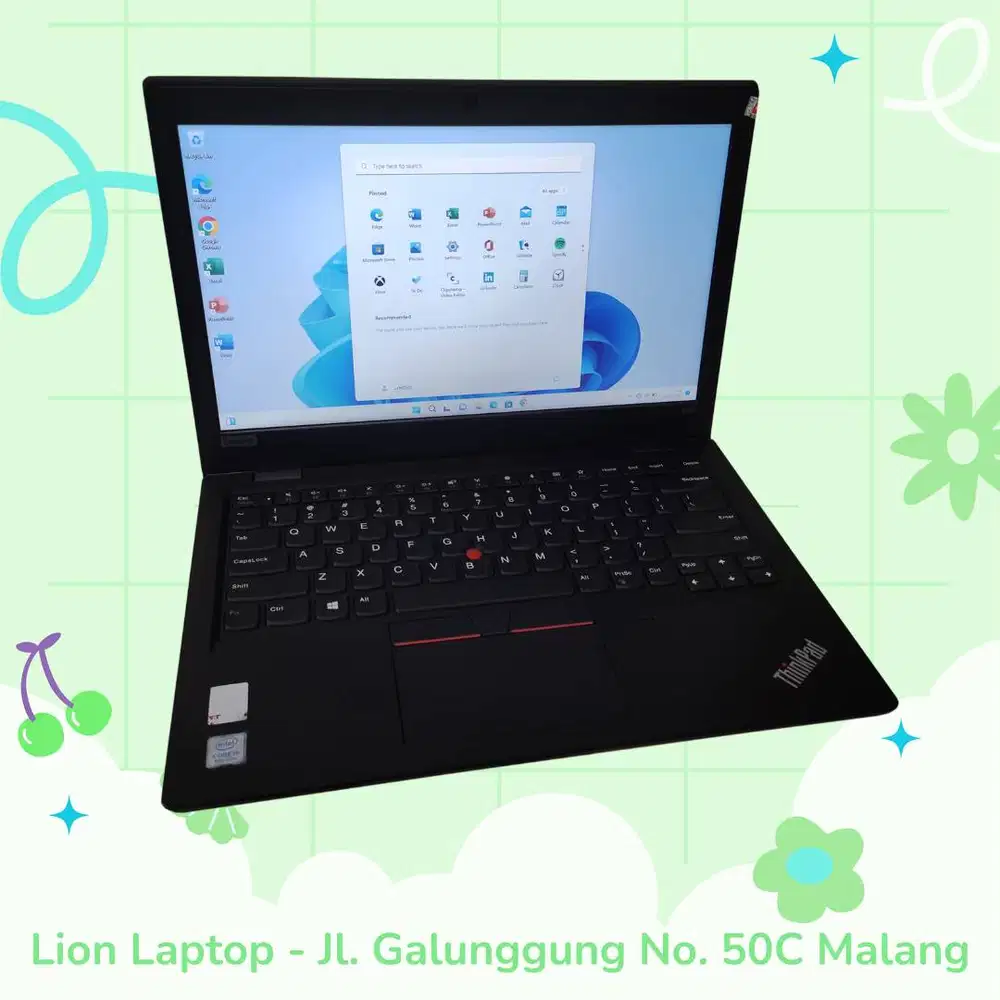 Core i5 Gen 8 RAM 8GB SSD 256GB Lenovo Thinkpad L390 [28|01]