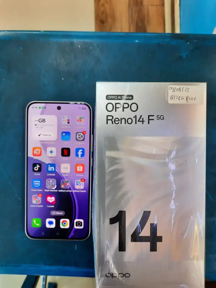 Hp Oppo Reno 14F 5G 8/256