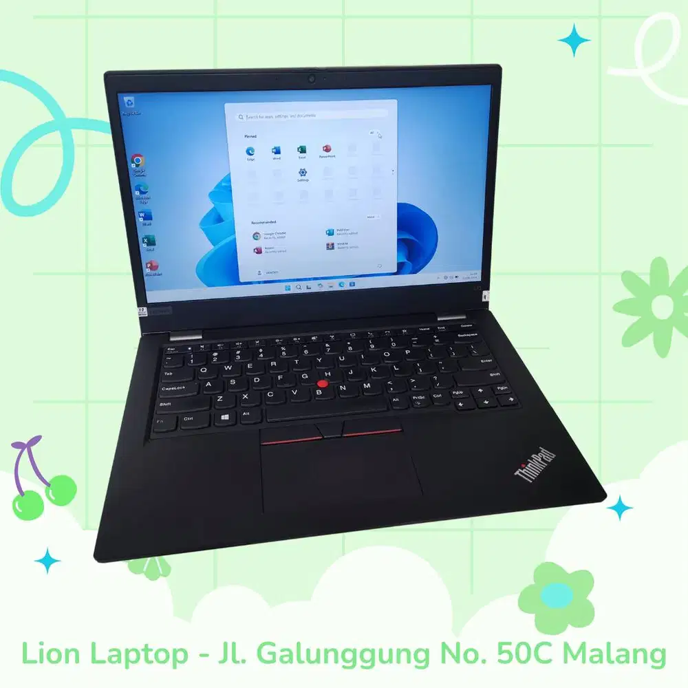 i5 GEN 11 3 JUTAAN RAM 8 SSD 256 Lenovo Thinkpad L13 [28|01]