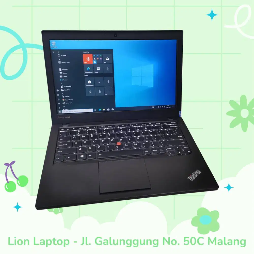 Core i7 RAM 8 Murah SSD 256 Lenovo Thinpad X240 [28|01]