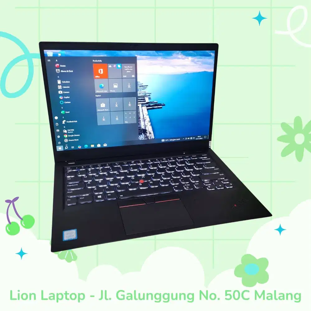 X1 Carbon Slim Ringan i5 gen 8 8/256 [28|01]