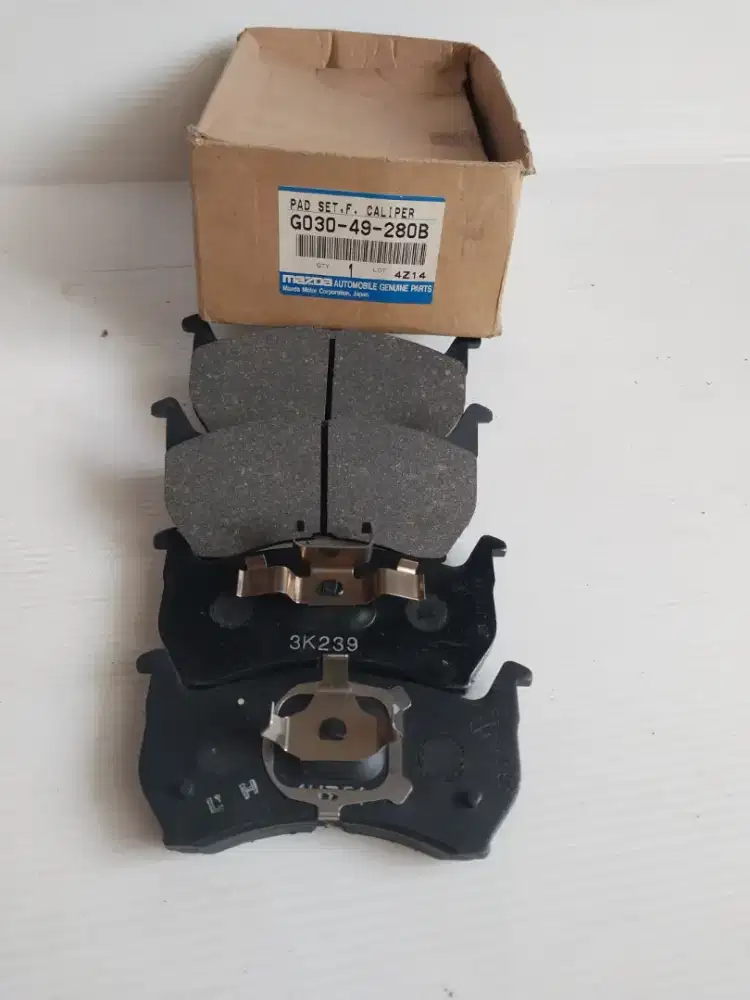 Kampas rem depan Mazda 626GLX, Ford  testar th.85-87